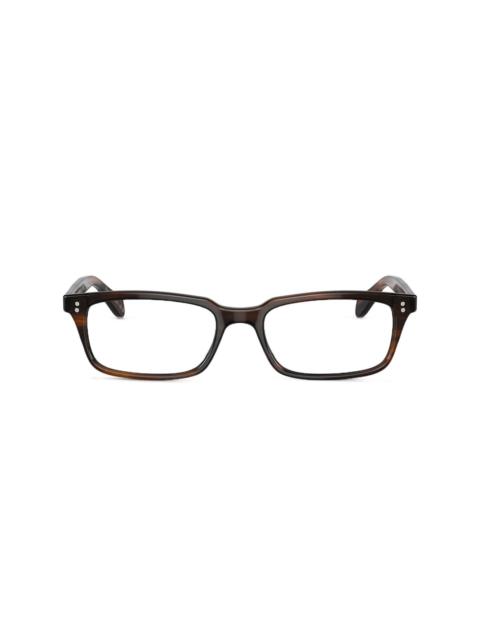 Oliver Peoples rectangle-frame glasses