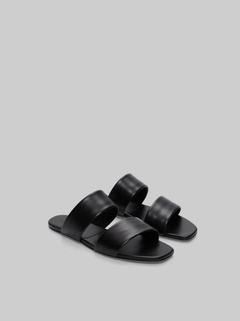 Loulou de Saison Loulou de Saison Kairo Flat Slide Sandals - Black