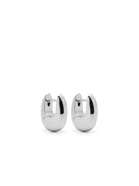 TOM WOOD small Pebble earrings