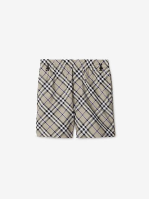 Burberry Check Shorts