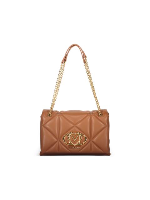 Moschino quilted buckle shoulder bag