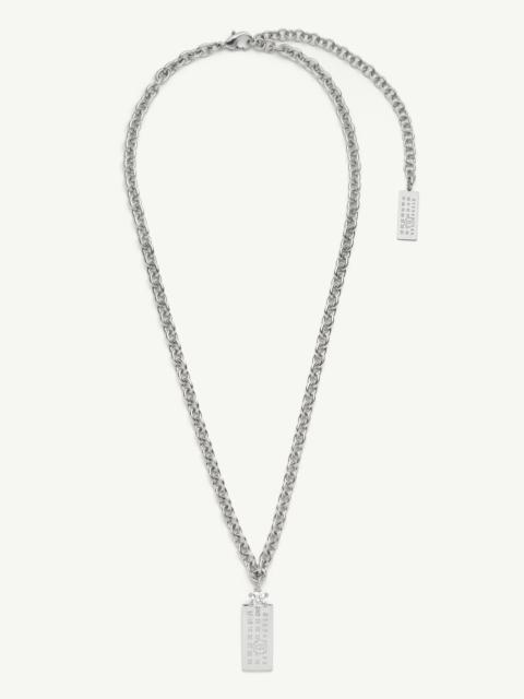 MM6 Maison Margiela Numeric Charm Necklace