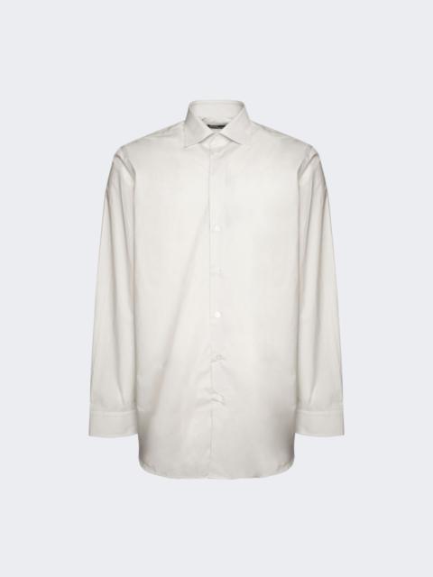 Raf Simons X Philippe Vandenberg Big Fit Shirt with Grand Amour Print Pearl