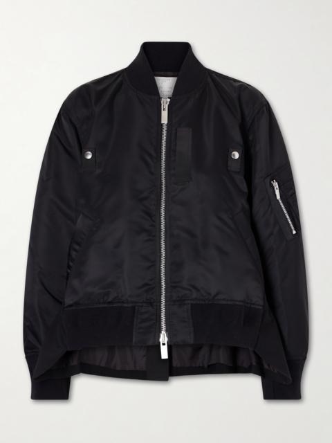 sacai Padded Twill Bomber Jacket