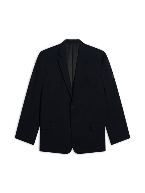 Men's Washed Jacket in Black