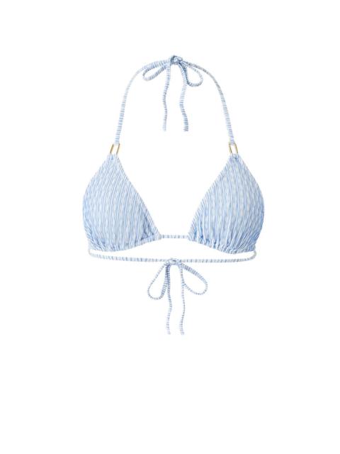 MELISSA ODABASH CANCUN RIPPLE BIKINI TOP