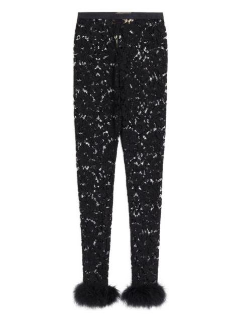 Valentino elastic-detail trousers