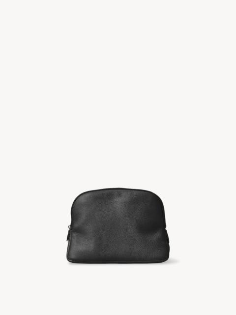 The Row Large Toiletry Pouch in Leather