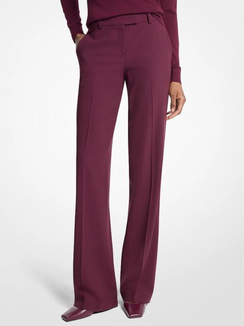 MICHAEL KORS COLLECTION Camilla Stretch Wool Stovepipe Trousers