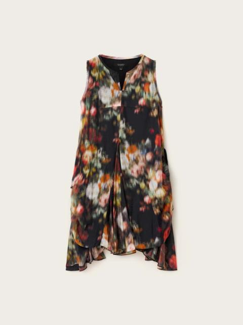 ALLSAINTS SYBIL RELAXED FIT FLORAL MINI DRESS