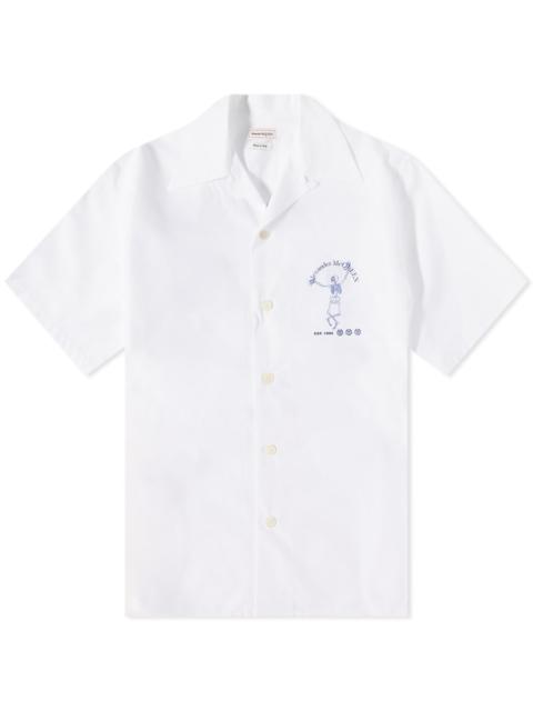 Alexander McQueen Alexander McQueen Dancing Skeletons Vacation Shirt
