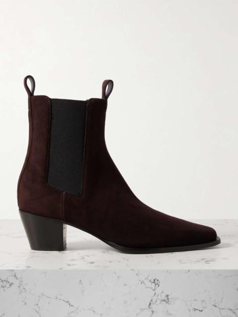 Totême The City suede Chelsea boots