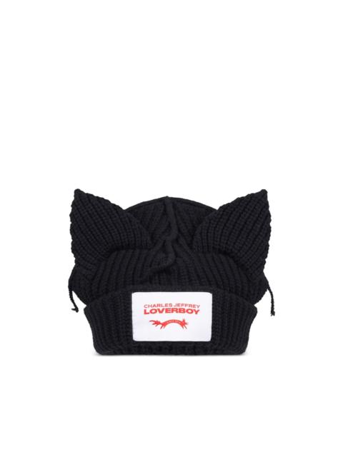 CHARLES JEFFREY LOVERBOY cat-ear beanie