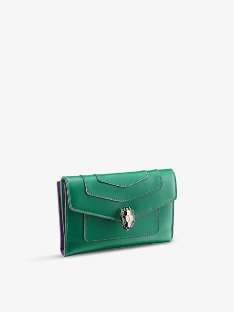 Serpenti Forever leather bifold wallet