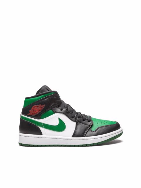 Air Jordan 1 Mid "Green Toe" sneakers