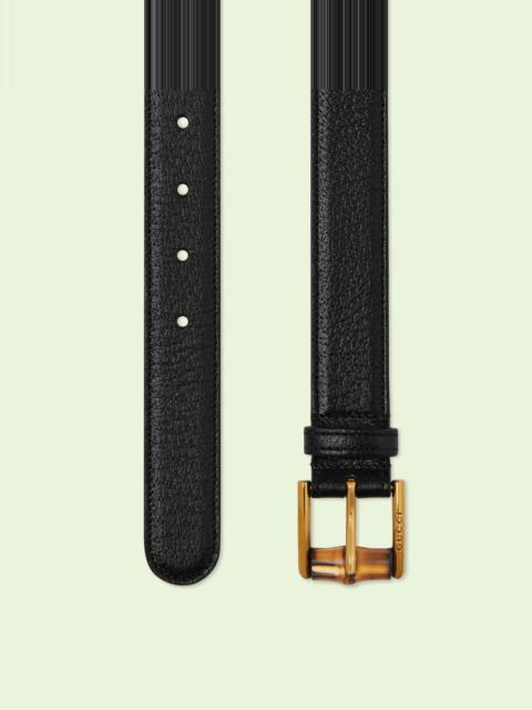 GUCCI Belt with bamboo buckle