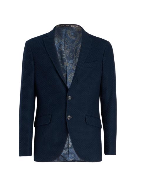 Etro Men's Core Jersey Jacket - Navy