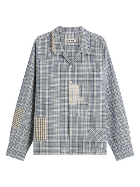 Story mfg. Story mfg Greetings Patchwork Long Sleeve Shirt