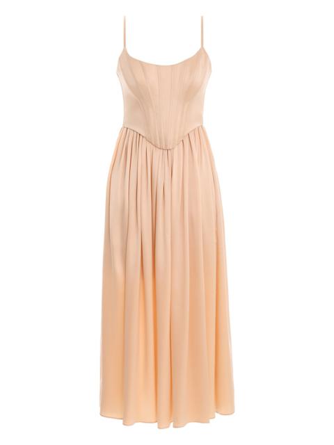 Zimmermann SILK CORSET DRESS