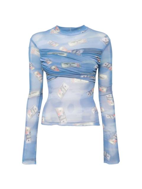 AVAVAV wrap bandeau top