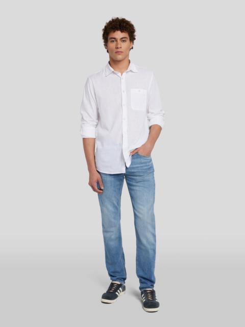 7 For All Mankind Airweft Slimmy in Portofino