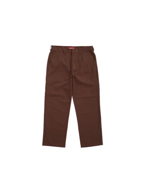 Supreme Supreme Work Pant (SS24) Brown
