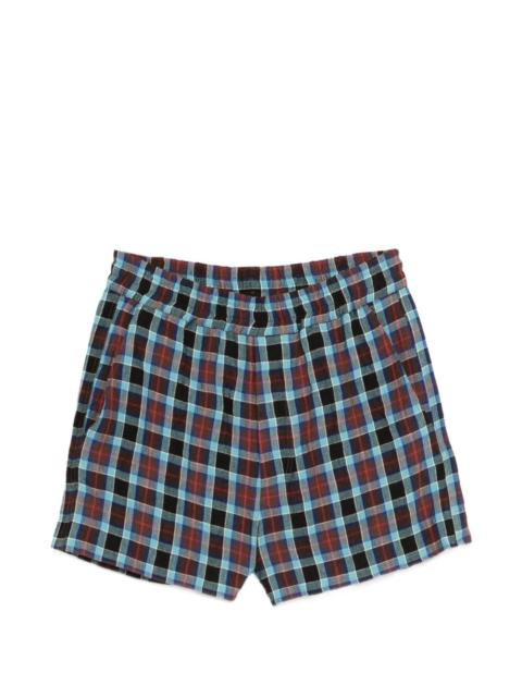 NAMACHEKO Leonida checked shorts
