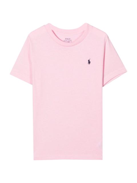 Polo Ralph Lauren Embroidered Logo Tee GS "Pink" 322832904040