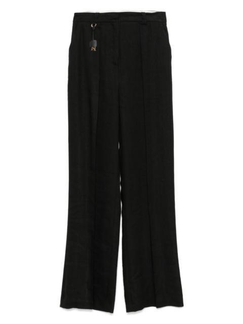 ELISABETTA FRANCHI logo-charm trousers