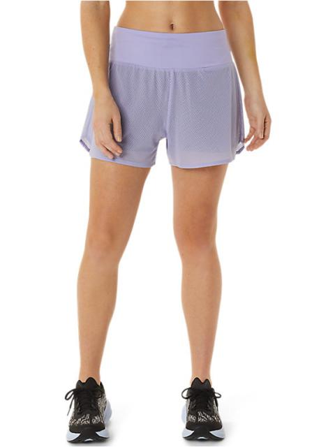 Asics WOMEN'S VENTILATE 2-N-1 3.5IN SHORT