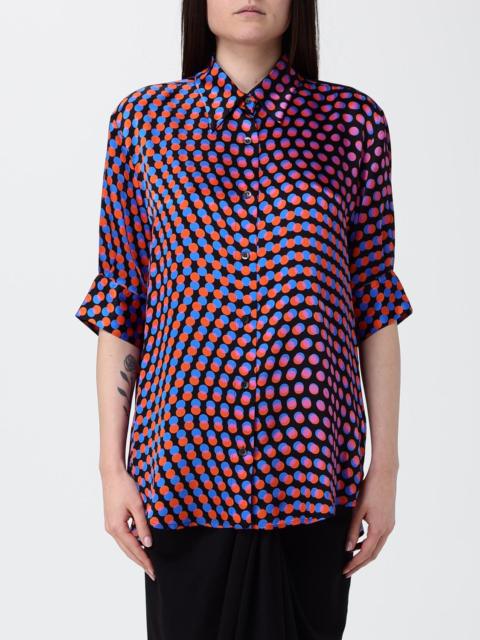 Dries Van Noten DRIES VAN NOTEN Polka Dot Silk Shirt