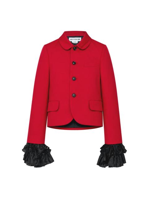 Comme des Garçons GIRL Tailored Jacket with Taffeta Cuffs