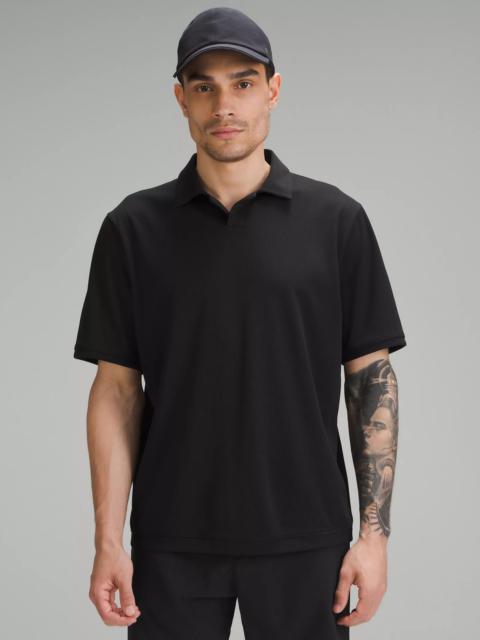 lululemon Textured Mesh Short-Sleeve Polo Shirt
