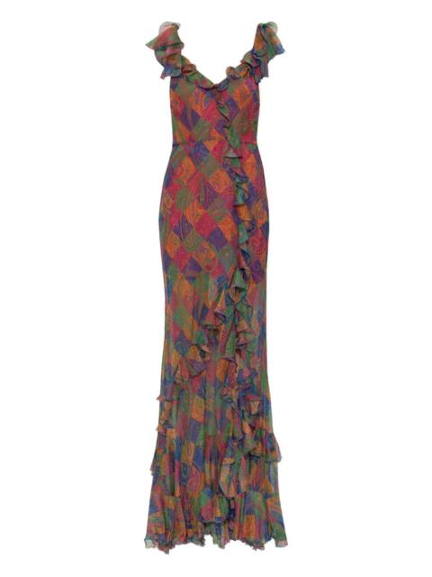 Etro paisley-pattern maxi dress