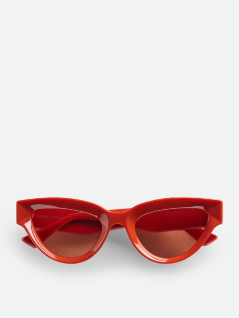 Bottega Veneta Sharp Cat Eye Sunglasses