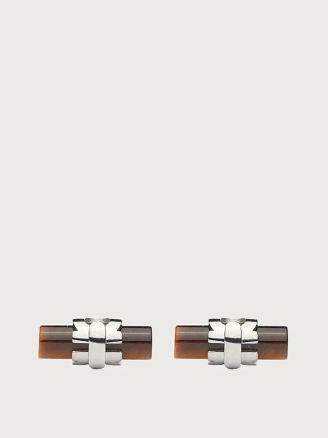 FERRAGAMO GANCINI CUFFLINKS