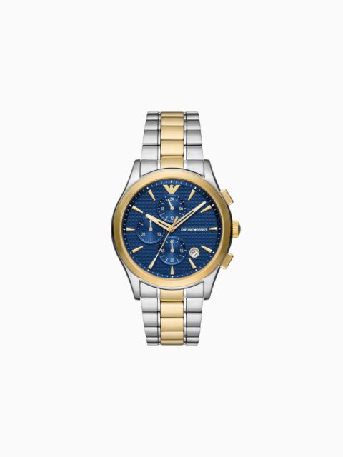 EMPORIO ARMANI Chronograph Two-Tone Stainless Steel Watch