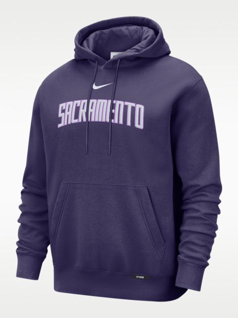 Nike Sacramento Kings City Edition Men's Nike Basketball Club Pull-Over Hoodie