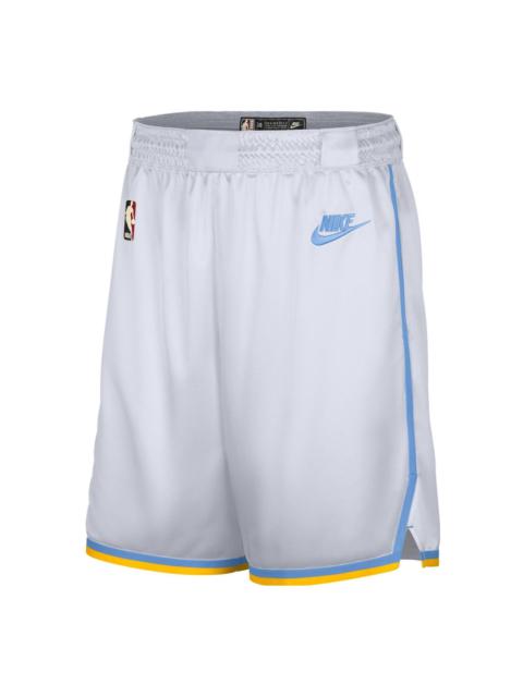 Nike Nike x NBA Dri-Fit Los Angeles Lakers Shorts 'White' DO9505-100