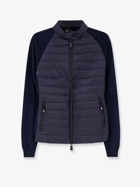 Moncler Grenoble Padded Stretch Viscose Blend Cardigan