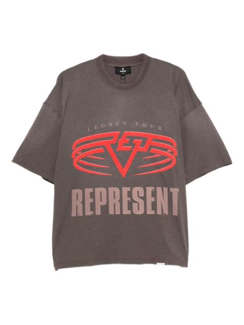 REPRESENT logo-print T-shirt