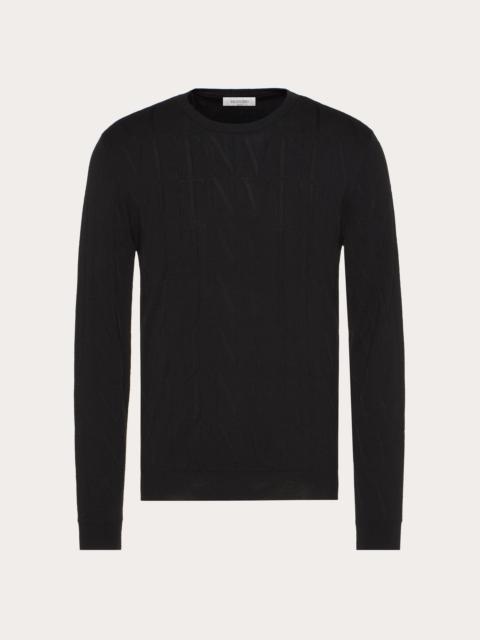 VLTN TIMES CREW-NECK SWEATER