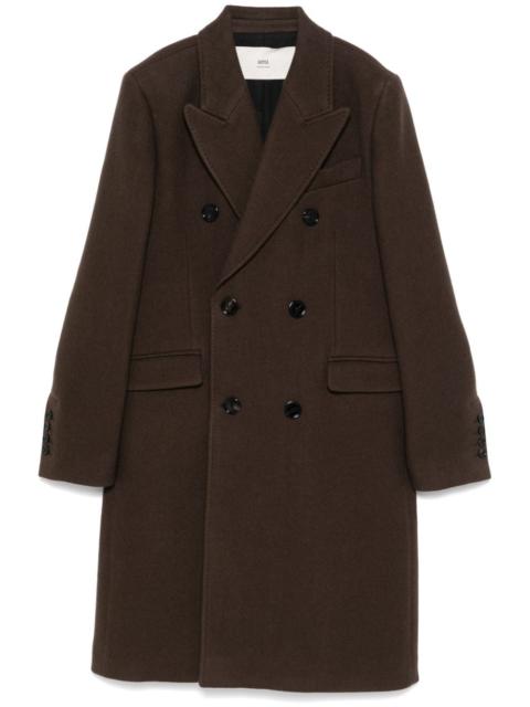 AMI Paris double-breasted coat