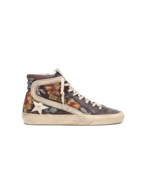 Golden Goose Slide Nappa Sneakers white