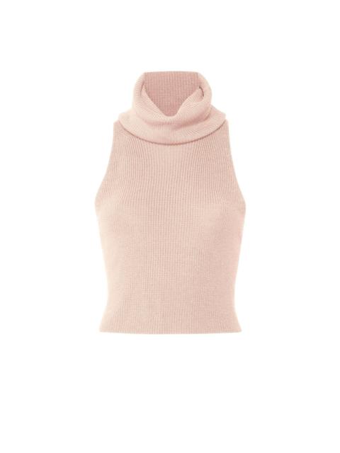 Wool Turtleneck Tank