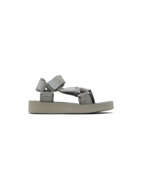 Suicoke Gray DEPA-V2S Sandals