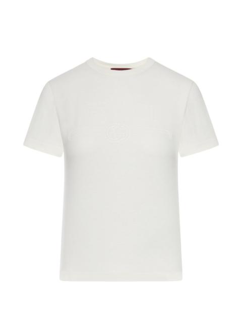 GUCCI logo detail T-shirt