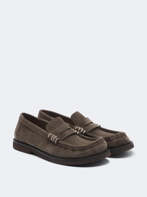 JW Anderson Suede penny loafer
