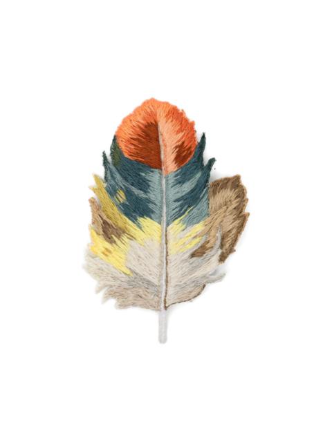 UNDERCOVER leaf-motif brooch