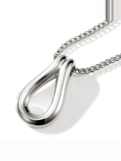 JOHN HARDY Surf Pendant Necklace, Sterling Silver